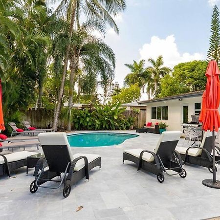 Private Oasis With Pool Near Beaches, Dining & Las Olas フォート・ローダーデール エクステリア 写真